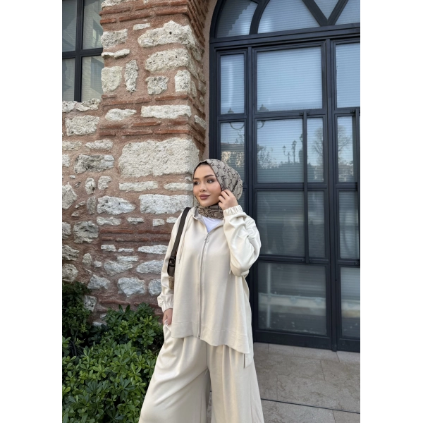 Fosa Oysh Takım - Bej