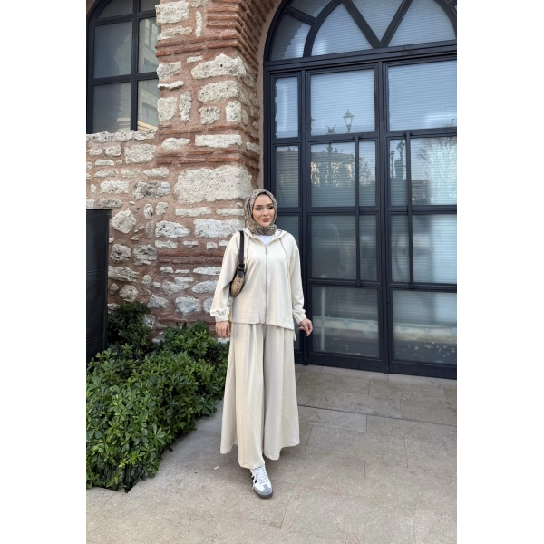 Fosa Oysh Takım - Bej