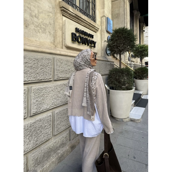 Hanne Gömlek Detaylı Takım - Bej