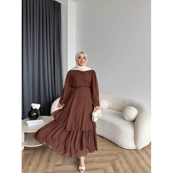 Hr - Lilim Etekli Takım - Acı Kahve