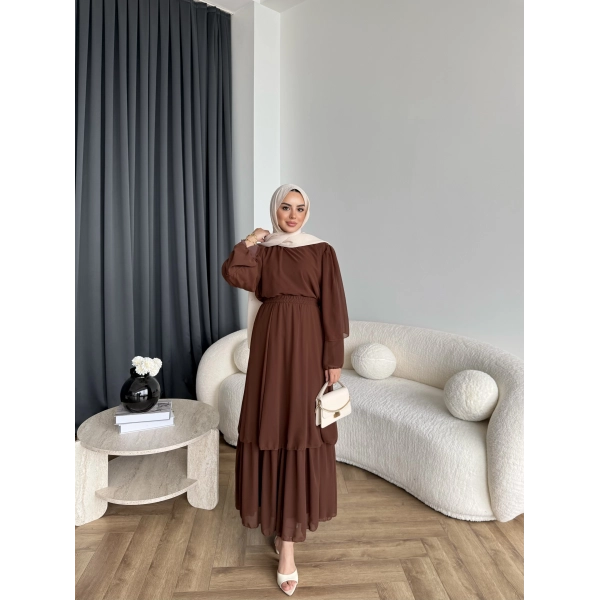 Hr - Lilim Etekli Takım - Acı Kahve