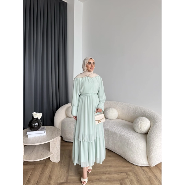 Hr - Lilim Etekli Takım - Yeşil