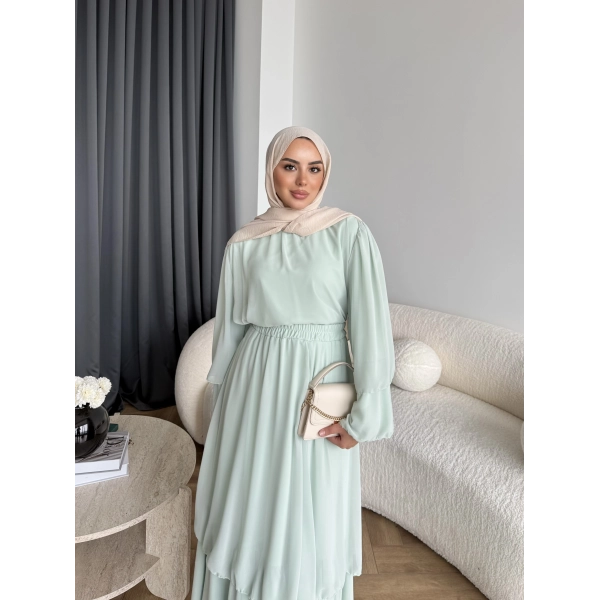 Hr - Lilim Etekli Takım - Yeşil