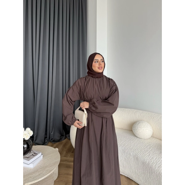 Hr - Zeyn Elbise - Kahve