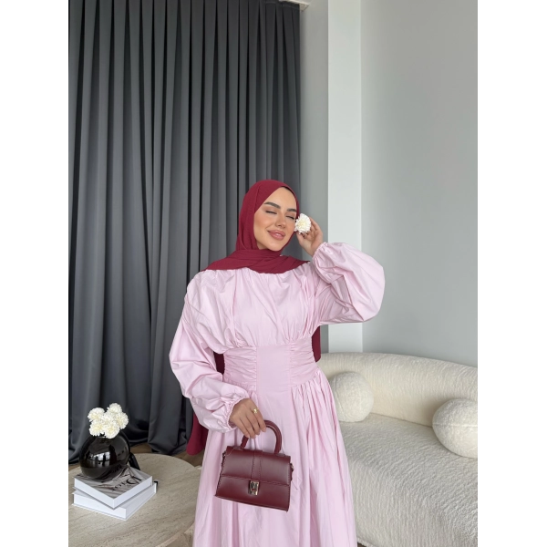 Hr - Zeyn Elbise - Pembe