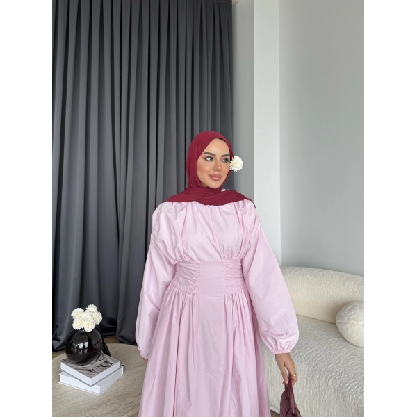 Hr - Zeyn Elbise - Pembe