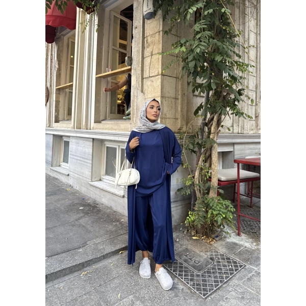 Kayla Kimonolu Oysh Takım - Lacivert