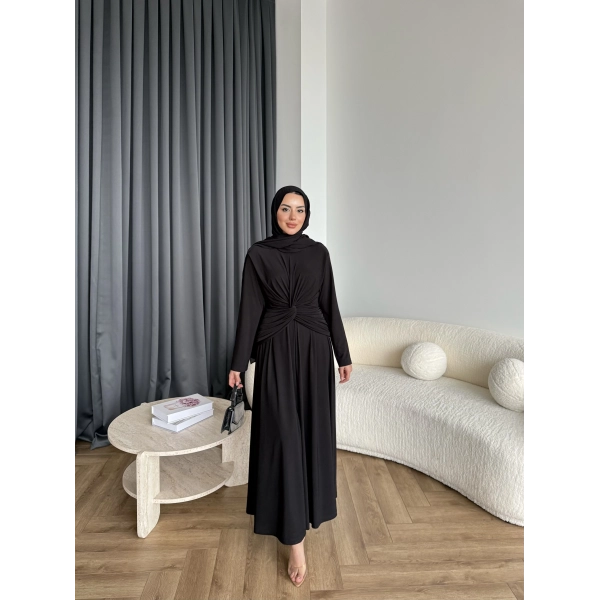 Latan Sandy Elbise - Siyah