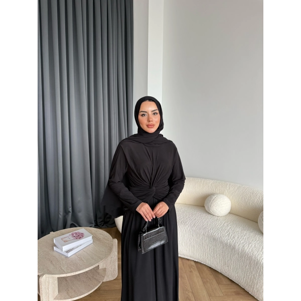 Latan Sandy Elbise - Siyah