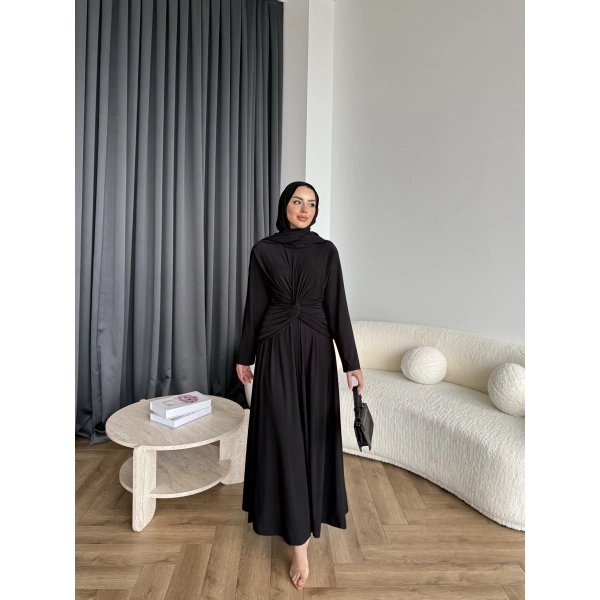 Latan Sandy Elbise - Siyah