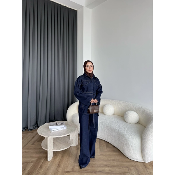 Lenesa Kot Takım - Mavi