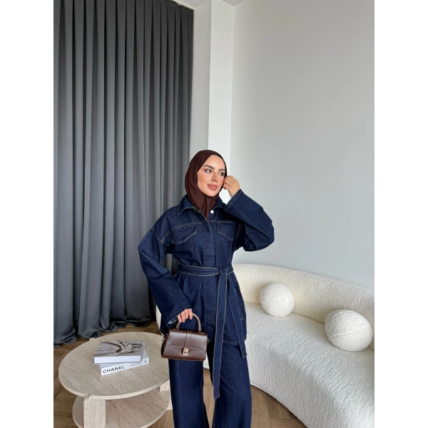 Lenesa Kot Takım - Mavi