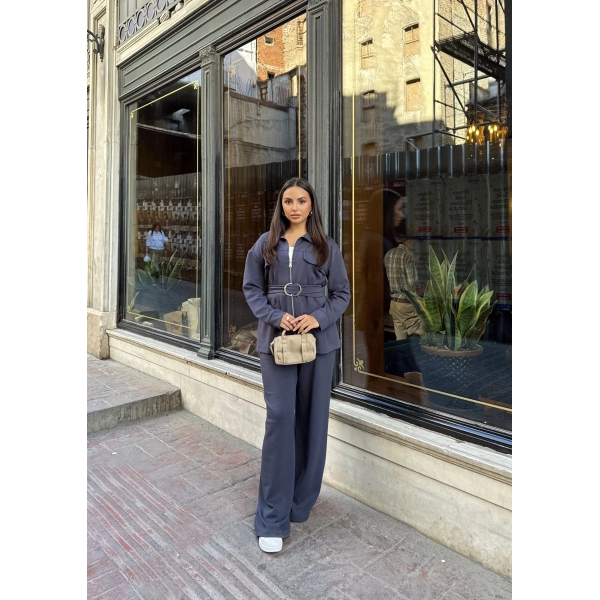 Loya Cepli Oysh Takım - Lacivert