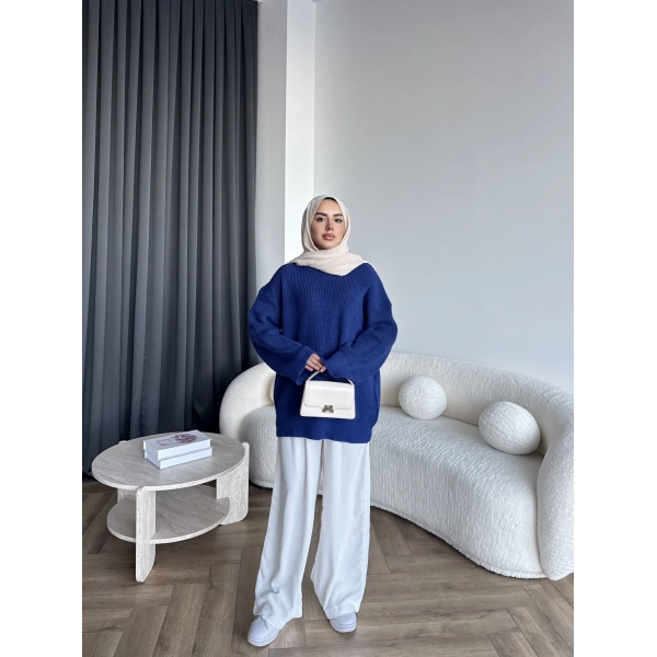 Mb-Eso Triko Kazak - Mavi