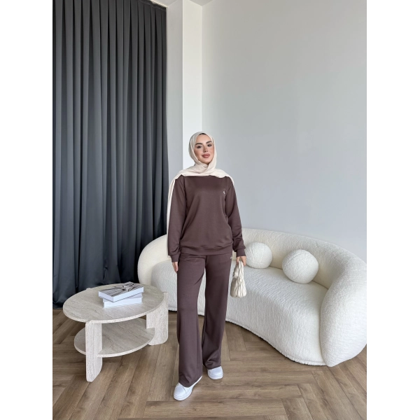 Muadil A Eşofman Takım - Acı Kahve