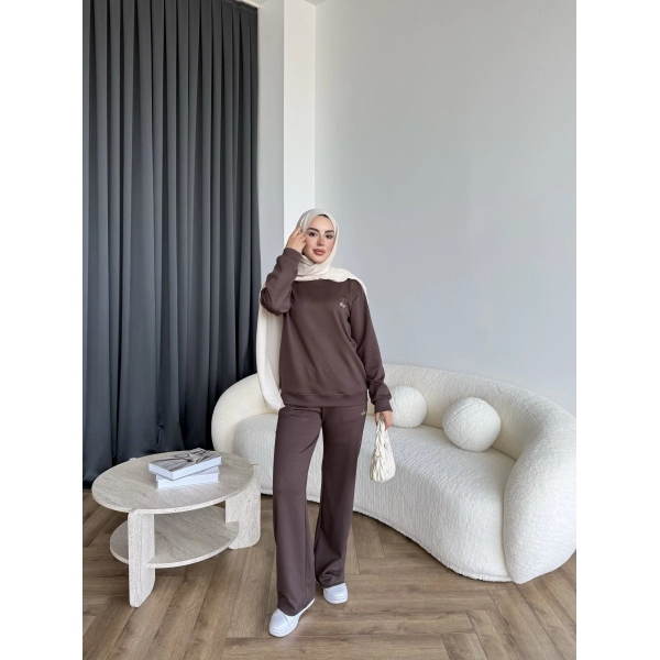 Muadil A Eşofman Takım - Acı Kahve