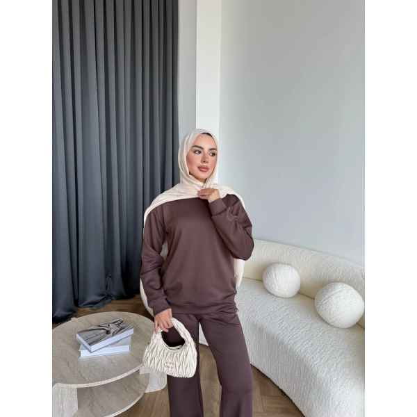 Muadil A Eşofman Takım - Acı Kahve