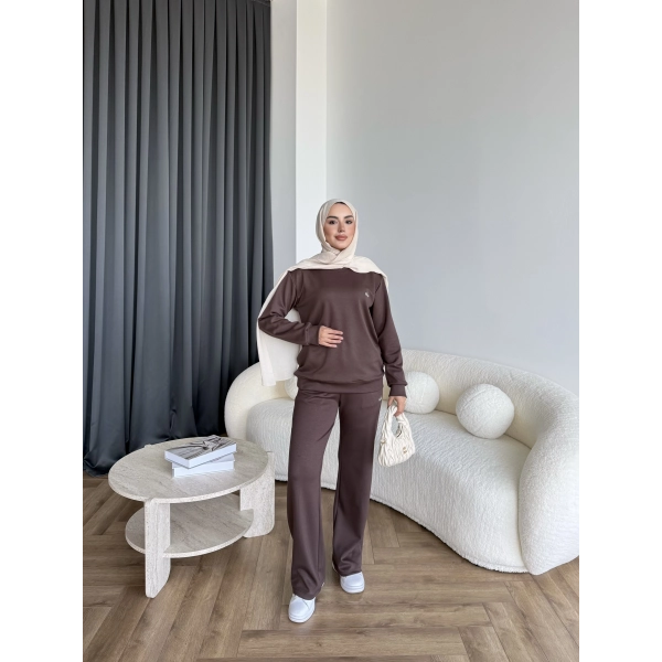 Muadil A Eşofman Takım - Acı Kahve