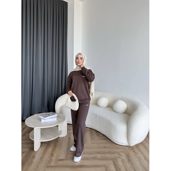 Muadil A Eşofman Takım - Acı Kahve