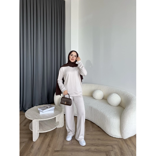 Muadil A Eşofman Takım - Bej