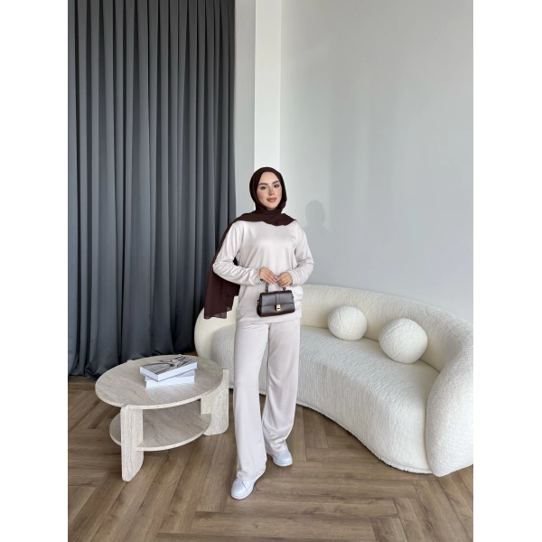 Muadil A Eşofman Takım - Bej