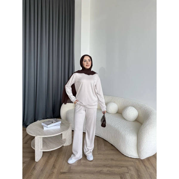 Muadil A Eşofman Takım - Bej