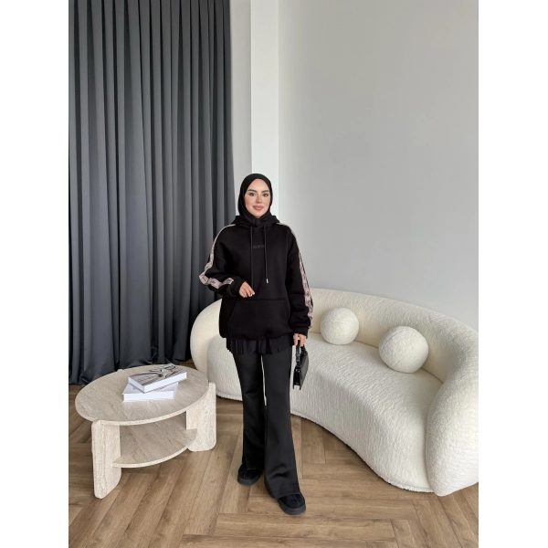 Muadil Cepli Sweat - Siyah