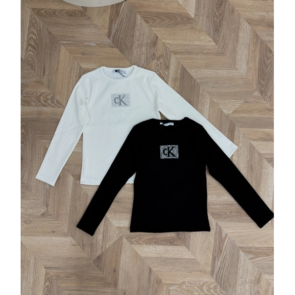 Muadil Taşlı İçlik - Beyaz