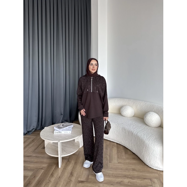 Neva Taşlı Oysh Takım - Acı Kahve