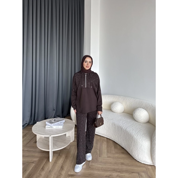 Neva Taşlı Oysh Takım - Acı Kahve