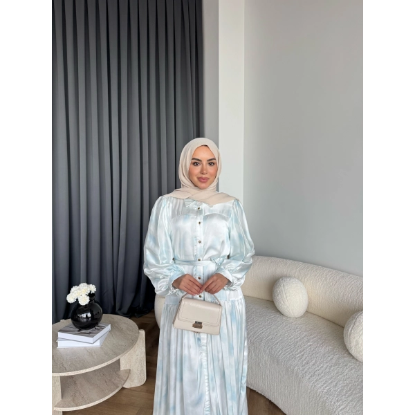 Ng - Laura Saten Elbise - Mavi