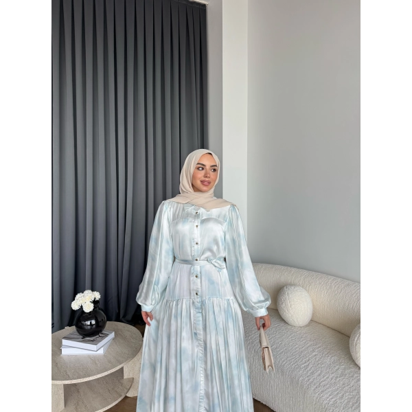 Ng - Laura Saten Elbise - Mavi