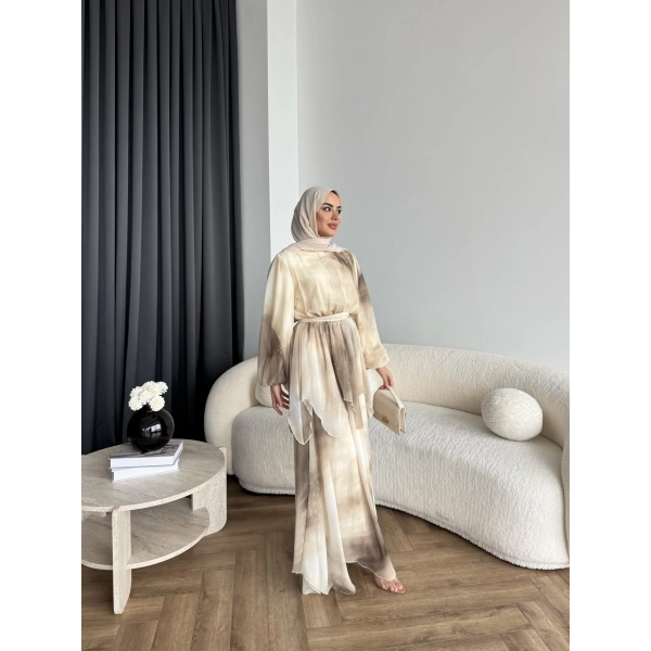 Ng - Milles Elbise - Bej