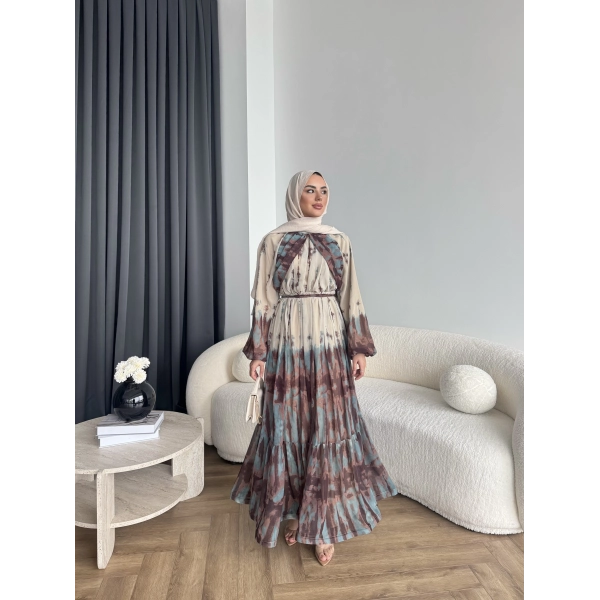 Ng - Rose Elbise - Bej