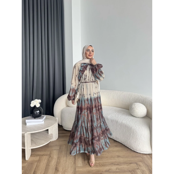 Ng - Rose Elbise - Bej