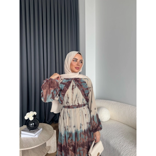 Ng - Rose Elbise - Bej