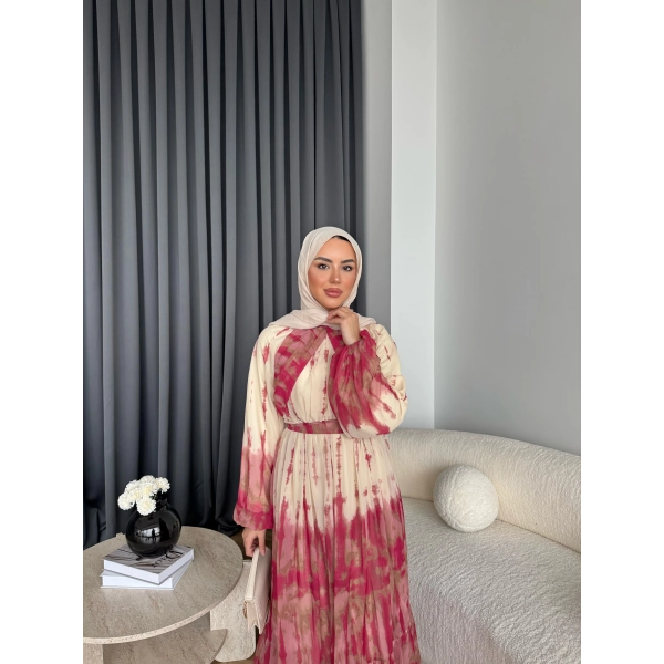 Ng - Rose Elbise - Pembe