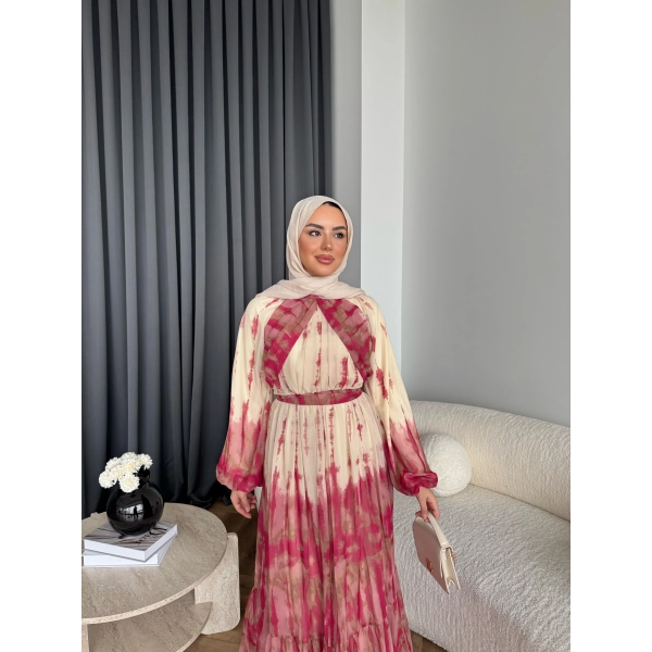 Ng - Rose Elbise - Pembe