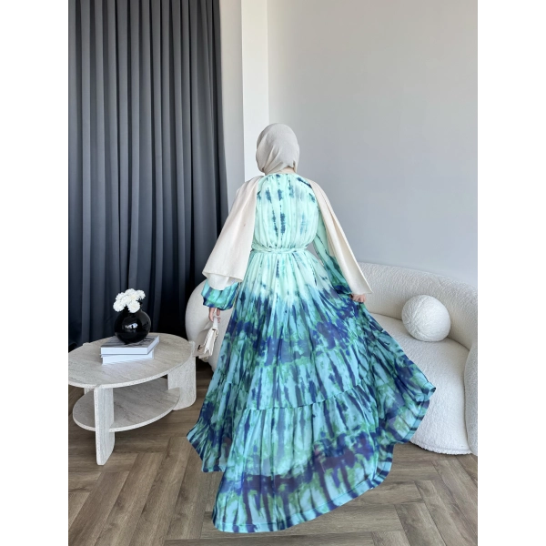 Ng - Rose Elbise - Turkuaz