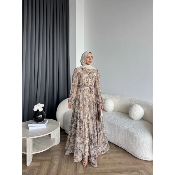 Ng - Smoke Elbise - Kahve