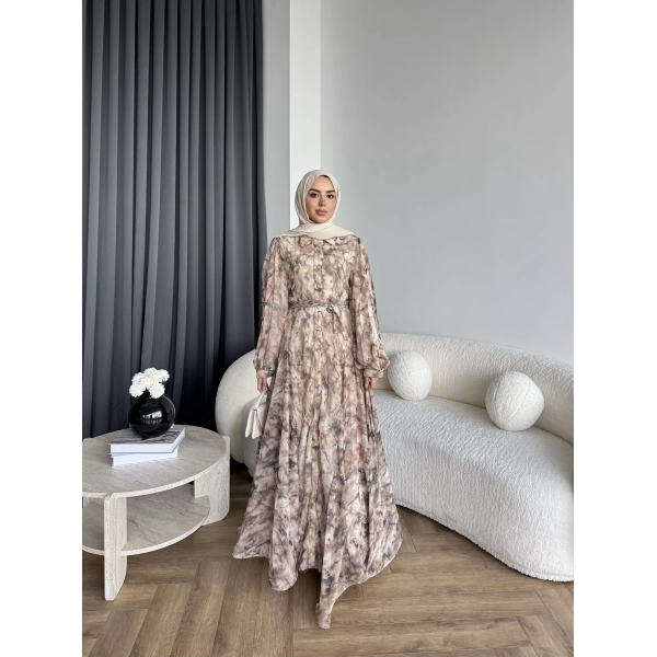 Ng - Smoke Elbise - Kahve