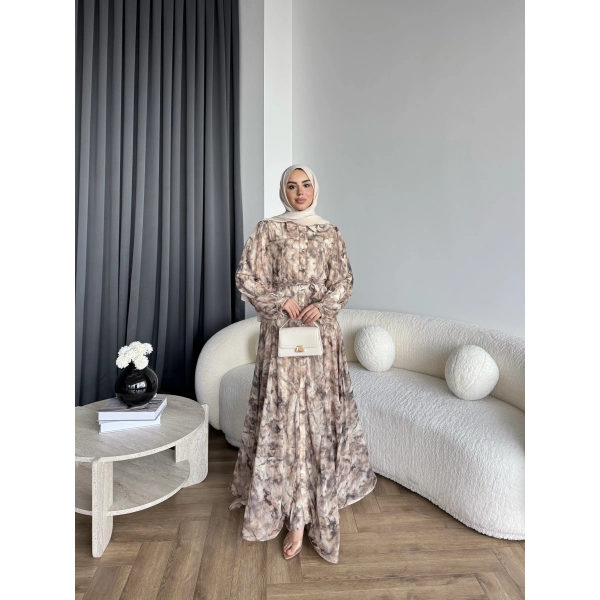 Ng - Smoke Elbise - Kahve