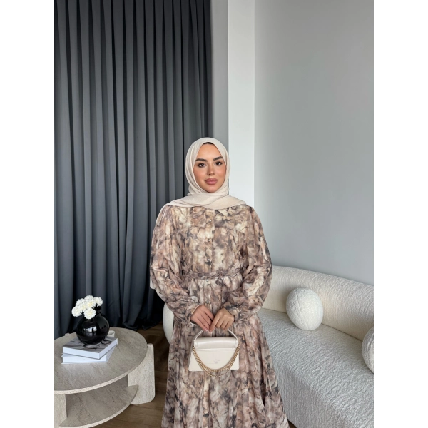 Ng - Smoke Elbise - Kahve