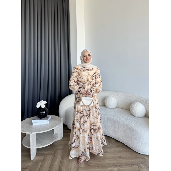 Ng - Softy Elbise - Bej