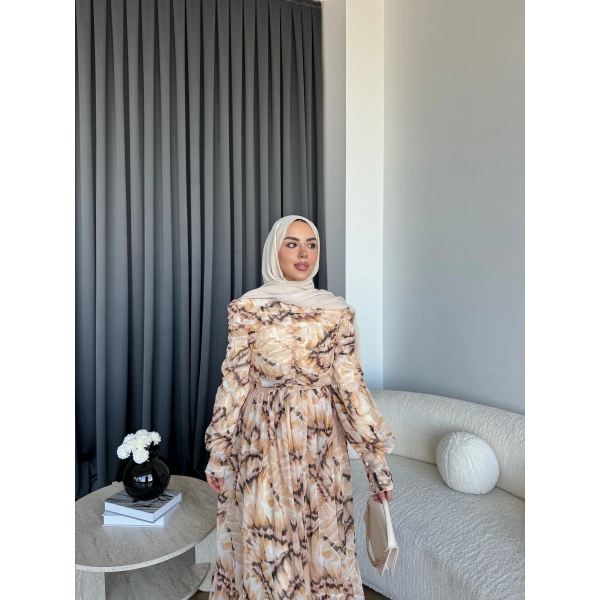 Ng - Softy Elbise - Bej