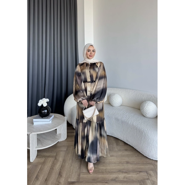 Ng - Zaina Elbise - Kahve