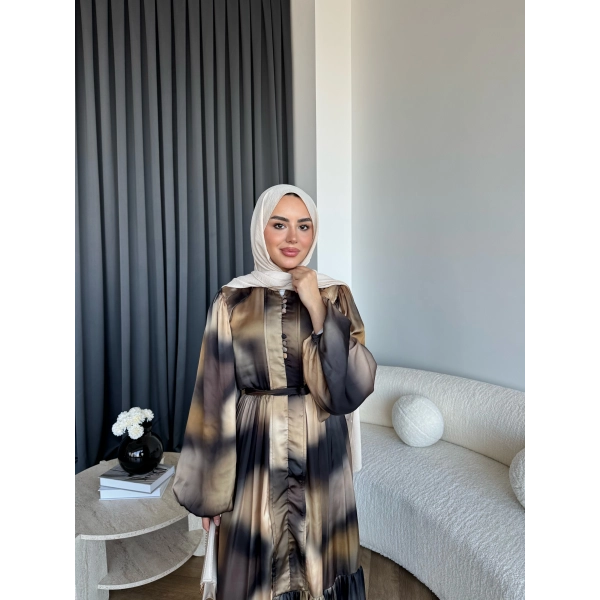 Ng - Zaina Elbise - Kahve