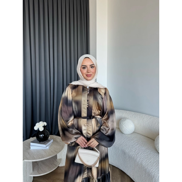 Ng - Zaina Elbise - Kahve