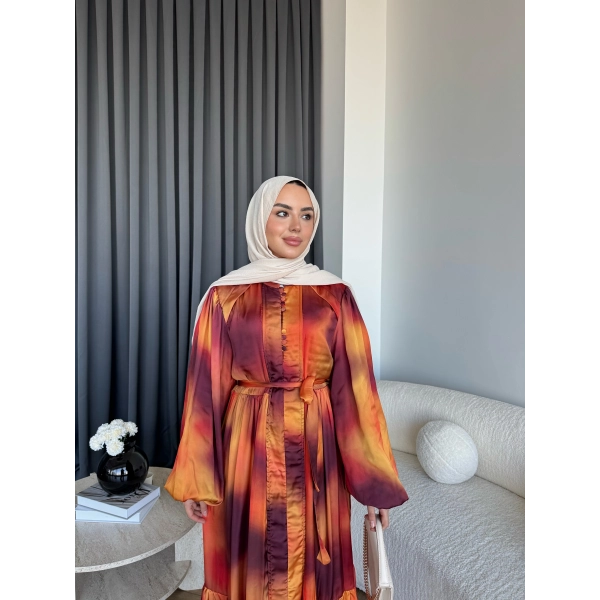 Ng - Zaina Elbise - Turuncu