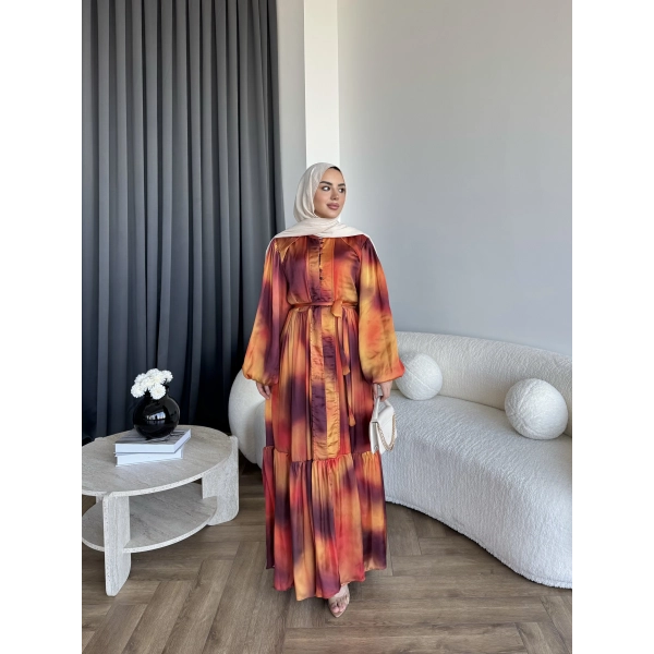 Ng - Zaina Elbise - Turuncu